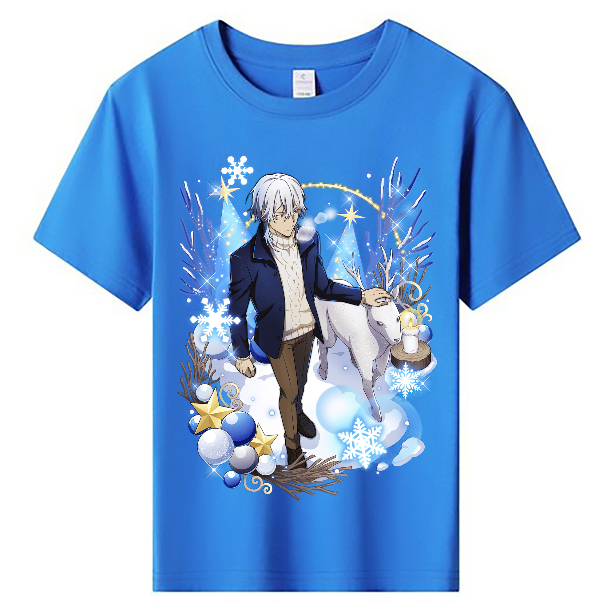 （画像用） 文豪ストレイドッグス Bungo Stray Dogs 綿100％キッズTシャツ（フロントプリント）